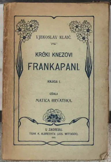 Naslovnica: Krčki knezovi Frankapani