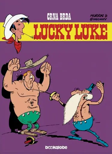 Naslovnica: Lucky Luke: Crna brda, knjiga 39