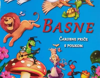 Naslovnica: Basne - Čarobne priče s poukom