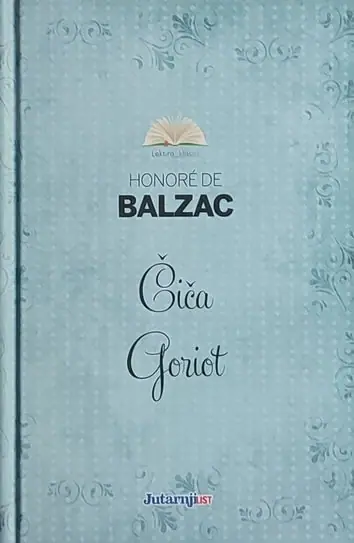 Naslovnica: Čiča Goriot