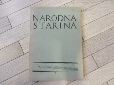 Naslovnica: Narodna starina 30/1935