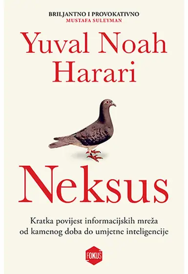 Naslovnica: NEKSUS - Kratka povijest informacijskih mreža od kamenog doba do umjetne inteligencije