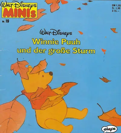 Naslovnica: Winnie Puuh und der große Sturm