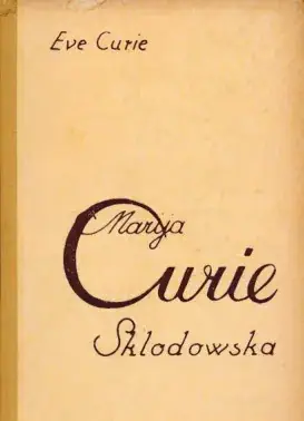 Naslovnica: Marija Curie-Sklodowska
