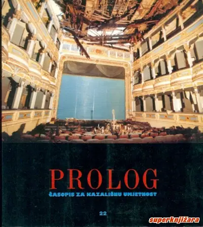 Naslovnica: PROLOG 13 - ČASOPIS ZA KAZALIŠNU UMJETNOST