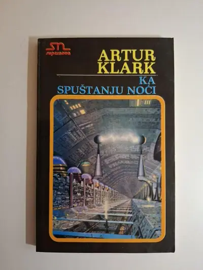 Naslovnica: Ka spuštanju noći (Arthur Clarke)