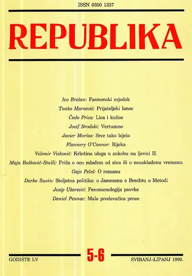 Naslovnica: Republika 5-6/1999
