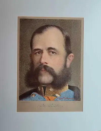 Naslovnica: Portret Petra Preradovića