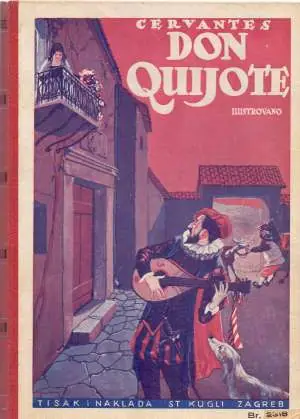 Naslovnica: Don Quijote od Manche