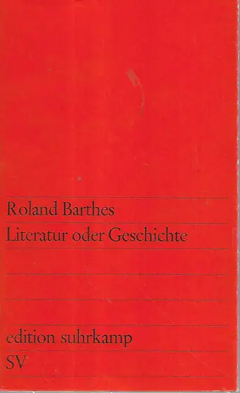 Naslovnica: Literatur oder Geschichte