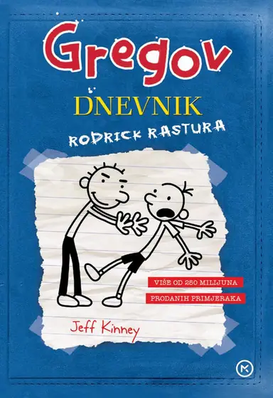 Naslovnica: Gregov dnevnik: Rodrick rastura