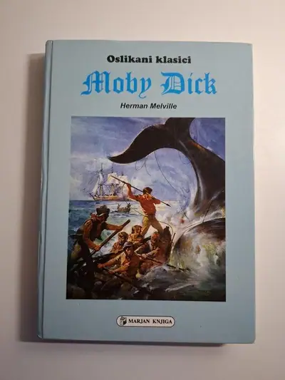 Naslovnica: Moby Dick , Oslikani klasici