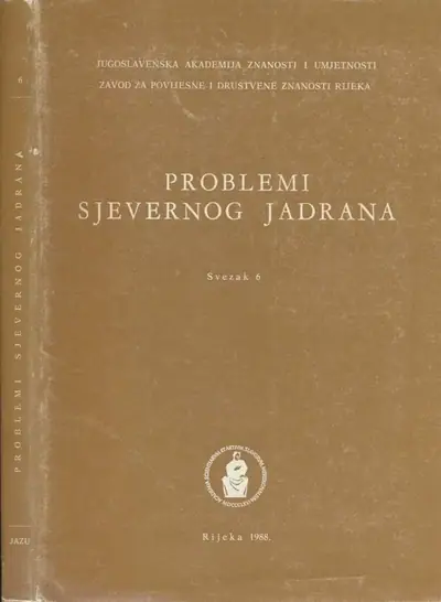 Naslovnica: Problemi sjevernog Jadrana 6/1988