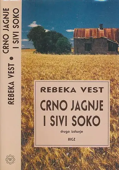 Naslovnica: Crno jagnje i sivi soko