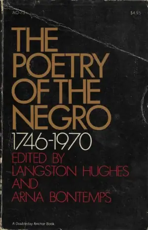 Naslovnica: The Poetry of the negro 1746-1970