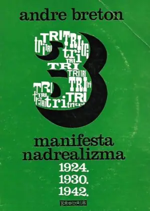 Naslovnica: Tri manifesta nadrealizma