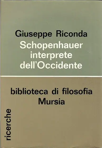 Naslovnica: Schopenhauer interprete dell’Occidente