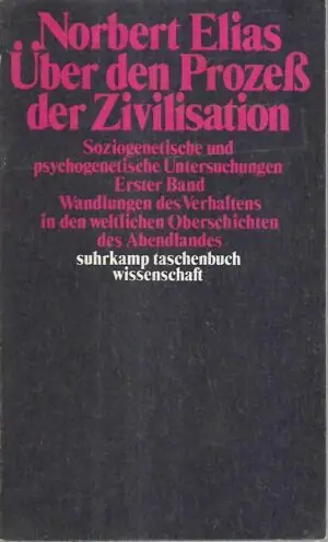 Naslovnica: Über den Prozess der Zivilisation
