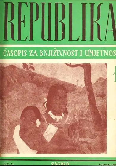 Naslovnica: Republika, godina 1955.