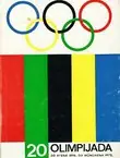 Naslovnica: 20 olimpijada. Od Atene 1896. do Münchena 1972.