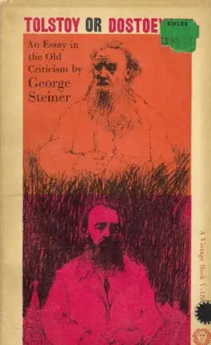 Naslovnica: Tolstoy or Dostoevsky