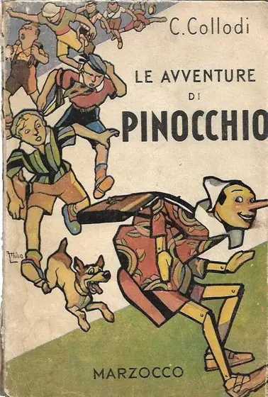 Naslovnica: Le Avventure di Pinocchio