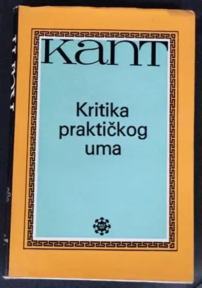 Naslovnica: Kritika praktičnog uma