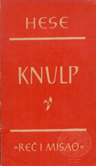 Naslovnica: Knulp