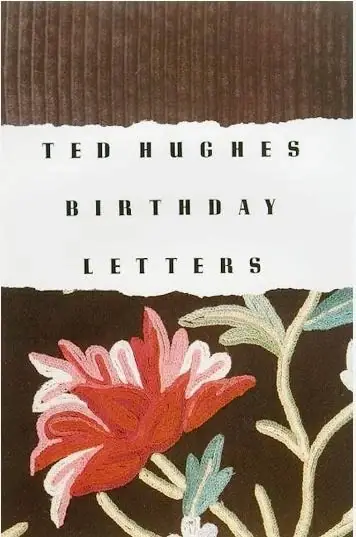 Naslovnica: Birthday Letters: Poems