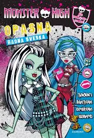 Naslovnica: MONSTER HIGH - RADNA SVESKA