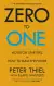 Naslovnica: Zero to One: Notes on Startups, or How to Build the Future