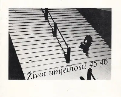 Naslovnica: ŽIVOT UMJETNOSTI 45-46, Fotografija 1839-1989