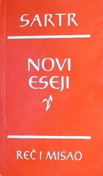 Naslovnica: Novi eseji