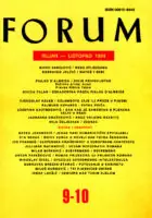 Naslovnica: Forum, 9-10/1994