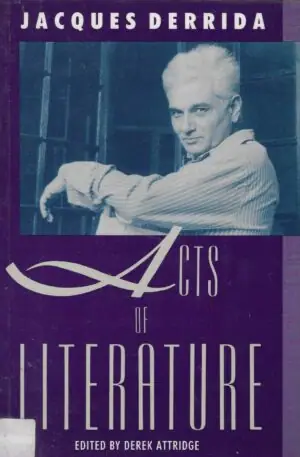 Naslovnica: Acts of Literature