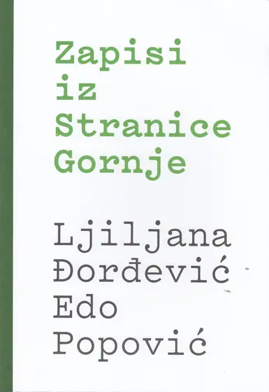 Naslovnica: Zapisi iz Stranice Gornje