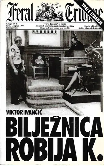 Naslovnica: Bilježnica Robija K.