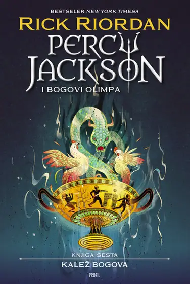 Naslovnica: Kalež bogova - Percy Jackson i bogovi Olimpa