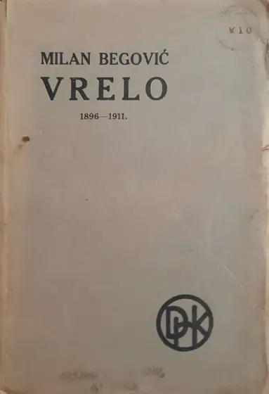 Naslovnica: Vrelo 1896-1911