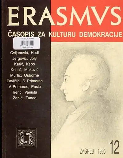 Naslovnica: Erasmus, br. 12/1995