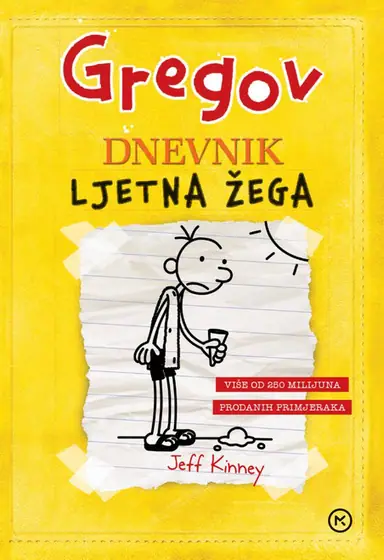 Naslovnica: Gregov dnevnik: Ljetna žega