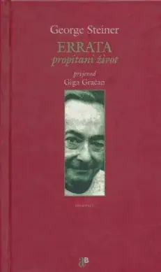 Naslovnica: ERRATA - propitani život