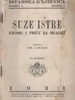 Naslovnica: Suze Istre. Pjesme i priče za mladež