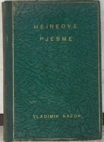 Naslovnica: Heineove pjesme (prijevodi Vladimira Nazora)