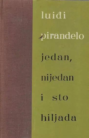 Naslovnica: Jedan, nijedan i sto hiljada