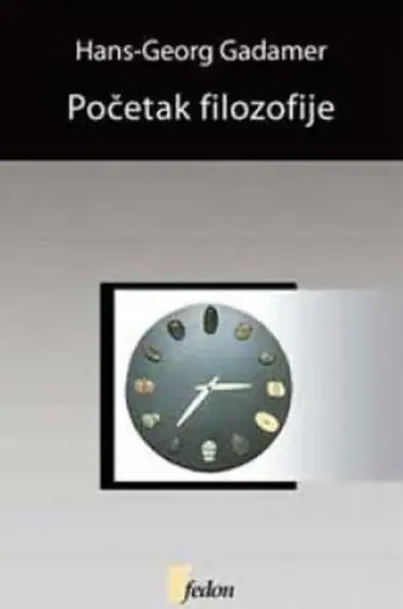 Naslovnica: Početak filozofije