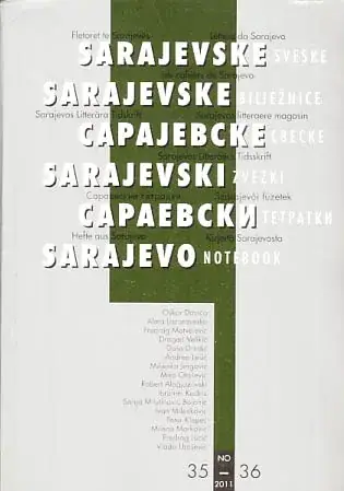 Naslovnica: Sarajevske sveske, 34-35/2011