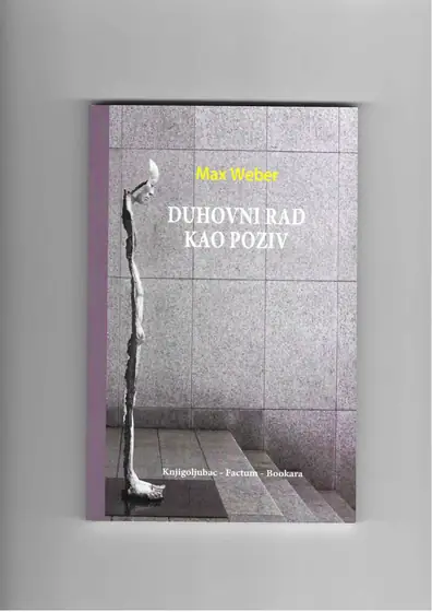 Naslovnica: Duhovni rad kao poziv