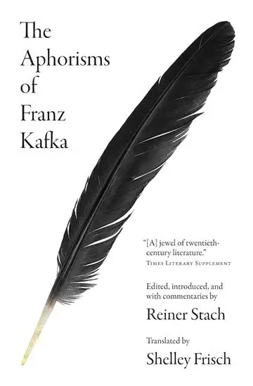 Naslovnica: Aphorisms of Franz Kafka