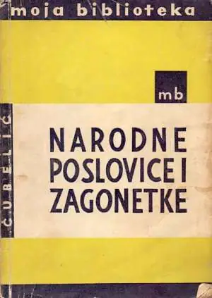 Naslovnica: Narodne poslovice i zagonetke